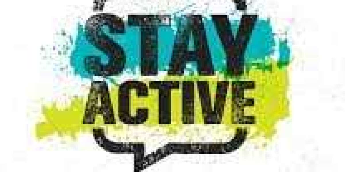 Being active and healthy is important for your wellbeing