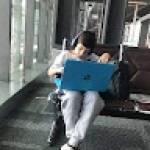 Following profile image