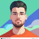 Following profile image