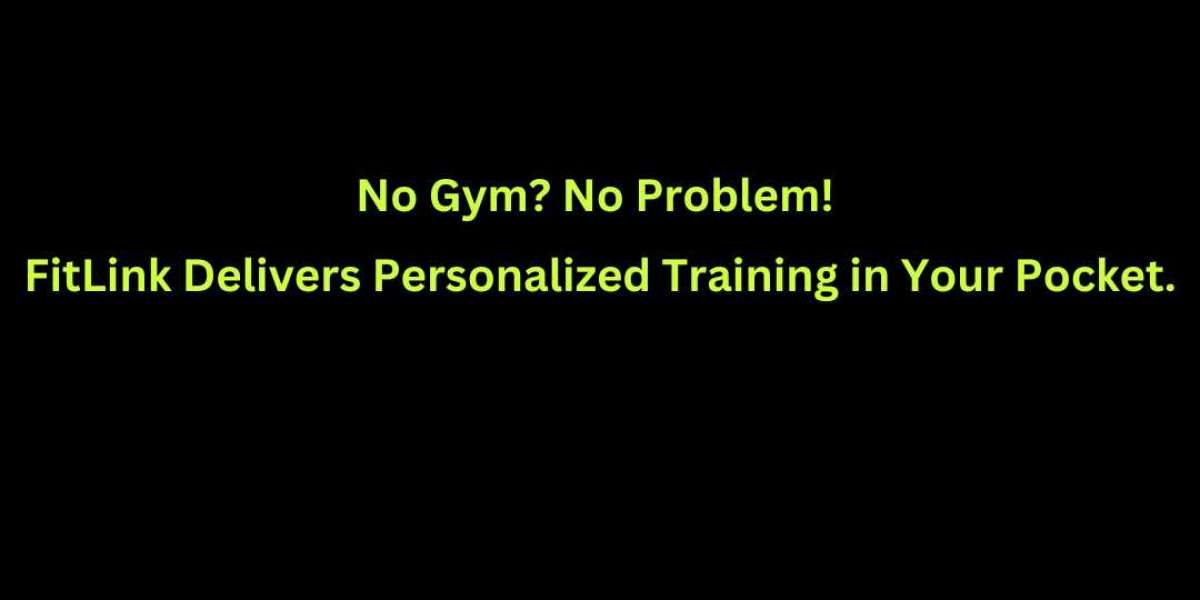 No Gym? No Problem! FitLynk Delivers Personalized Training in Your Pocket.