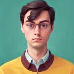 Following profile image