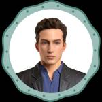 Following profile image