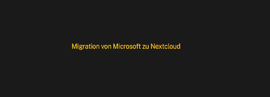 Microsoft zu nextcloud cover