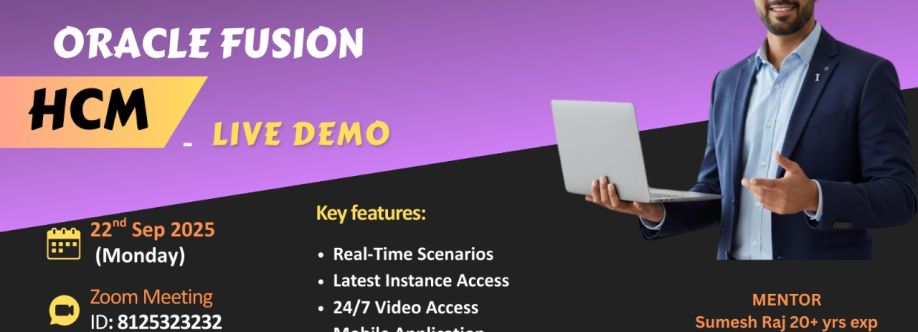 Top Oracle Fusion HCM cloud online training Live-demo