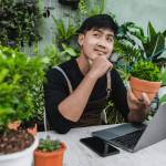 Following profile image