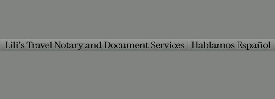 Lilis Mobile Notary and Apostille services cover