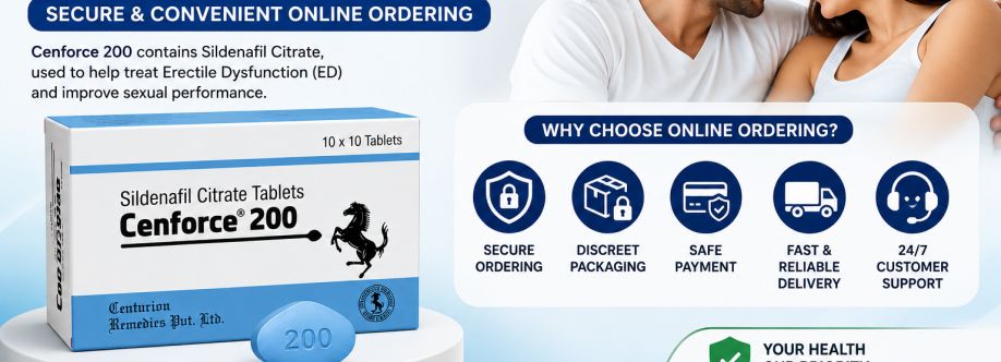 Cenforce 200 Buy Online – Secure and Convenient Online Ordering