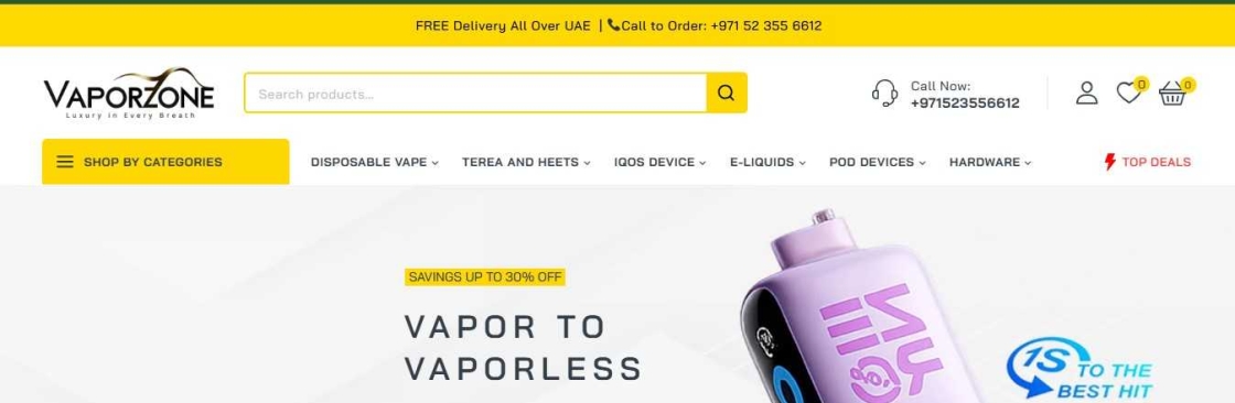 Vapor zone cover