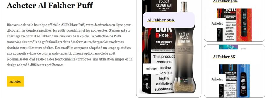 Acheter Al Fakher Puff cover