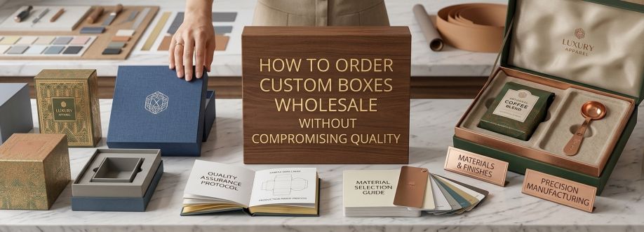 How to Order Custom Boxes Wholesale Without Compromising Quality