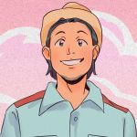 Following profile image